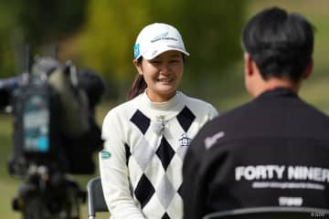 右足首痛から復調気配 神谷そら「どれぐらいLPGA選手に通用するか」