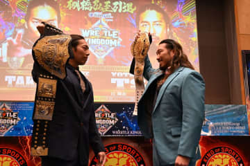 【新日本】1.4東京ドームで“IWGPダブル王座戦”！世界王者TAKESHITA vs GLOBAL王者・辻陽太が二冠かけて激突！辻「IWGPヘビー級の復活、それが俺の使命です」