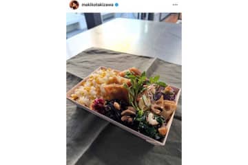 「これでもか的な比率で」　滝沢眞規子さんが作った夫の大好物が詰まった弁当　思いやりに称賛の声　「愛情いっぱいの印」