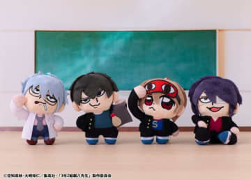 「3年Z組銀八先生」と大川ぶくぶ氏のコラボ「青春☆ぬいぐるみマスコット」が登場。11月6日10時より予約開始