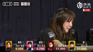 乗る？乗らない？みんなドキドキ！セレブ雀士の“思わせぶり”は裏ドラめくりに一喜一憂「珍しいめくり方」／麻雀・Mリーグ