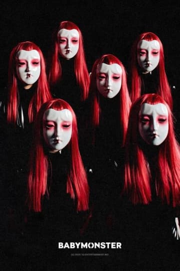 BABYMONSTER、不気味な仮面の正体は？ミステリアスな予告ポスターを公開