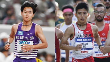 箱根駅伝で1年生から力を発揮した駒澤大の伊藤蒼唯選手と國學院大の上原琉翔選手が富士通陸上競技部に来春加入