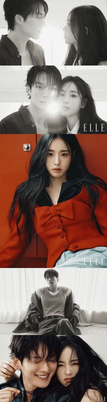 ビジュアルも相性抜群！チャン・ギヨン、アン・ウンジンの“可愛いカップルぶり”【PHOTO】