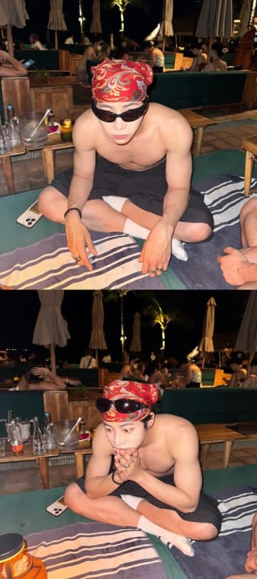 「心の準備が…」イケメン俳優チュ・ヨンウ、筋肉バキバキの“上半身SHOT”にファン騒然【PHOTO】