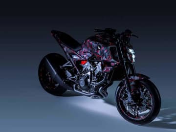 【ホンダ】新型V型3気筒エンジン搭載「V3R 900 E-Compressor Prototype」を初公開！ 新エンブレム初採用へ