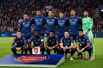 アーセナル、無失点での8連勝を達成！　イングランド史上最長タイ記録に