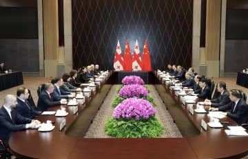 李強総理、グルジア首相と会談