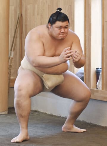 大の里「基礎、基本から準備」　2場所連続優勝へ、出稽古せず