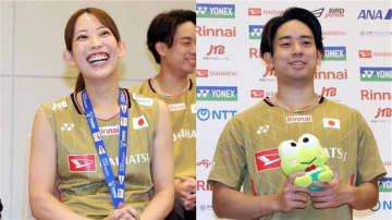 「ミックスダブルスに挑戦」バドミントン・松山奈未　新ペア発表　緑川大輝と再出発