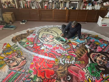 弘前ねぷた、再び彩る　国立民族学博物館でねぷた絵の制作・貼替を2025年11月6日、7日に公開