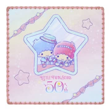 キキ＆ララ50周年のクリスマス アトラクションを楽しむミニタオル