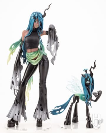 『マイリトルポニー』クイーンクリサリスを美少女＆立体化！ポニー姿のフィギュアも付属【フィギュア最新情報】