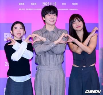 【PHOTO】キム・ジュンホ＆クォン・ソヒョン＆ミンソら、映画「マンホール」制作発表会に出席