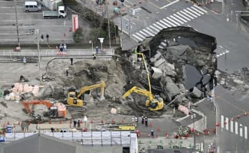 新たに3自治体で陥没リスク　下水道調査、空洞1カ所も
