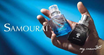 気分で香りを着替える！サムライフレグランス人気2種「アクアマリン」「ブラックライトクロス」がコンパクトな30mLサイズで11/4再デビュー！