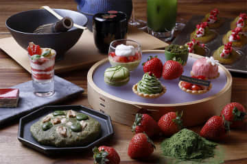 京都で「いちご」アフタヌーンティー幕開けへ、抹茶体験付きで「京都づくし」