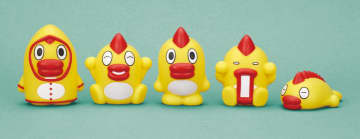 「そらジロー」を再現したソフビフィギュアがガチャで登場！描き下ろしイラストを使用した4種を含む全5種類がラインナップ