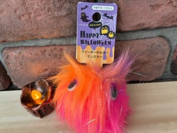 ふわふわモンスター可愛いキーホルダー