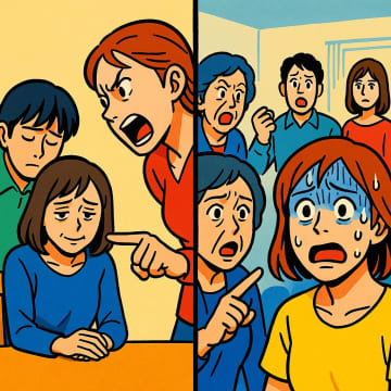 「親を介護施設に入れるなんて鬼ね」と言ってた義姉が、突如、親戚中から責められた理由とは【短編小説】