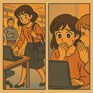 「育休なんて迷惑だ！」と嫌味を言う同僚の名前が、人事部からの異動の辞令に載っていたワケ【短編小説】