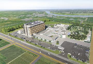 福岡県／ワンヘルスセンター（みやま市）が起工／施工は前田建設ＪＶら