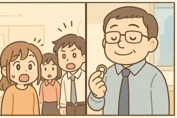 「40歳すぎたら女としては見れないよね」と言ってた40代の上司が年上の女性と結婚！？実は【短編小説】