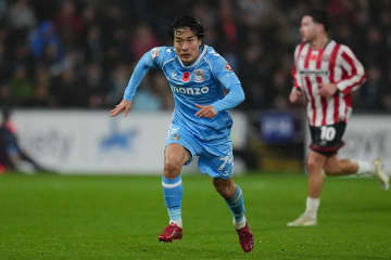 英日本人が3戦連発弾「また決めてる！」　首位独走のチームを牽引「代表呼んでくれ」