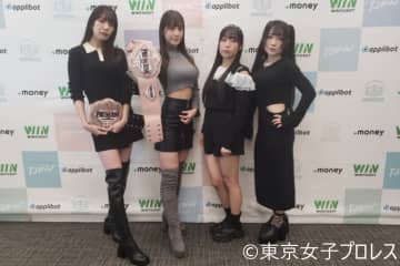 プリンセスタッグ王座に挑むHIMAWARI＆鈴木志乃が覚悟のベルト奪取誓う！「ベルトを獲るだけではなくて、上福さんには“ザコ緑”と言った件を謝罪してもらう」