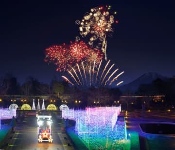 【とっとり花回廊】イルミイベント11月14日から、園内を幻想的に彩る