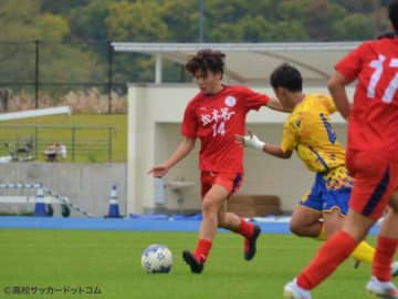 元Jリーガー・田中隼磨氏を父に持つFW田中鈴磨　上田西に敗戦も.....「すごく楽しい3年間だった」