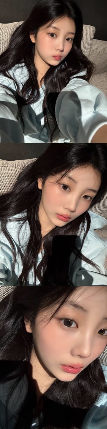 「透明感えぐい」ILLIT・ウォンヒ、“毛穴ゼロ”の美肌が輝く至近距離SHOTに反響！【PHOTO】