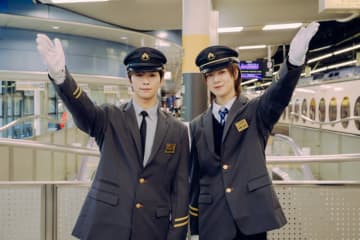 INI、後藤威尊&佐野雄⼤が南海難波駅の1⽇駅⻑に任命！