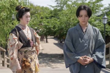 明日の『ばけばけ』“トキ”高石あかり、“三之丞”板垣李光人から松江に戻った経緯を聞く