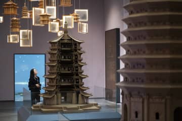 中国建築科技館の古代建築展示ホールが新装オープン　湖北省