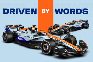 ウイリアムズがガルフカラーで走る。F1サンパウロGPで特別リバリーを使用、ファンから寄せられた493の言葉をあしらう