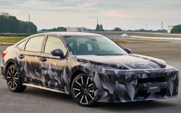 ホンダ、次世代大型ハイブリッド車向けV型6気筒システムなど将来の電動化技術公開