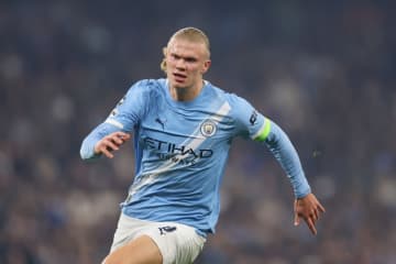 ハーランド、3つの異なるクラブでCL5試合連続弾を達成…史上初の記録に