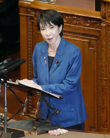 首相、日米でレアアース開発協力　企業献金規制強化に慎重