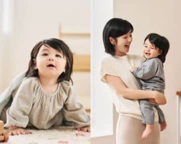 BTS・JUNG KOOKそっくりと話題になった“18歳年下の日本人妻”と共演…生後10カ月の息子が広告デビュー