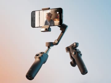 360°パン回転が可能になったスマホジンバル「Osmo Mobile 8」　Apple DockKit対応　iPhone標準カメラアプリでトラッキングも