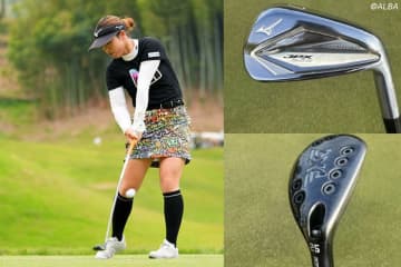 「クラブには疎い」と話す初Vの仲村果乃　高1から使うUT、ミズノの軟鉄アイアン、スチールファイバーシャフトとこだわり満載