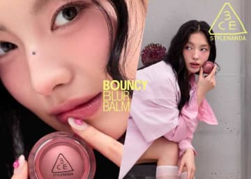 【3CE バーム新作】ふんわり血色美♡数量限定の“いちご大福”ケース付きチーク