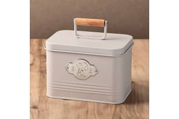 カルディ、スヌーピーのワンポイントデザインがかわいい「ウッドハンドルスクエアティン」発売