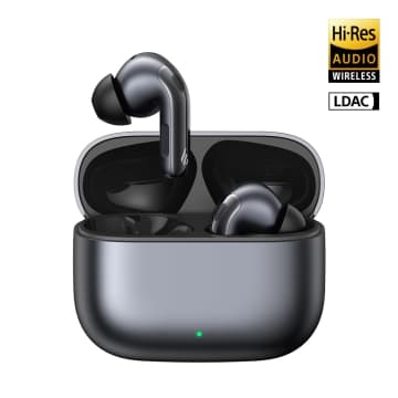 Edifier、デュアルダイナミック型ドライバやAI音声翻訳搭載イヤフォン「EvoBuds Pro」