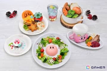 「カービィカフェ WINTER 2025」が11月12日より開催！冬ならではのメニューやグッズが登場