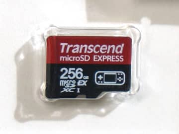 Nintendo Switch 2対応の256GB microSD Expressカード「TS256GUSD710S」がTranscendから