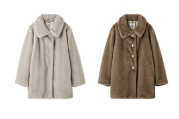 リリー ブラウン×マリークワント、ビジューボタンきらめくファーコートやデイジーモチーフのピアス