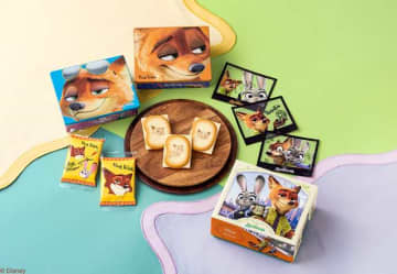 東京ばな奈×ズートピア2新作♡ニックとジュディのショコラサンドが登場！