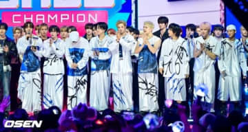 【PHOTO】＆TEAM、11/5放送の「SHOW CHAMPION」で1位を獲得！